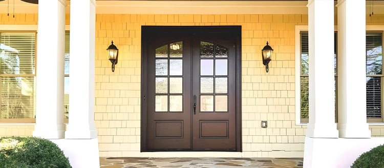 Custom Farmhouse Entry Doors