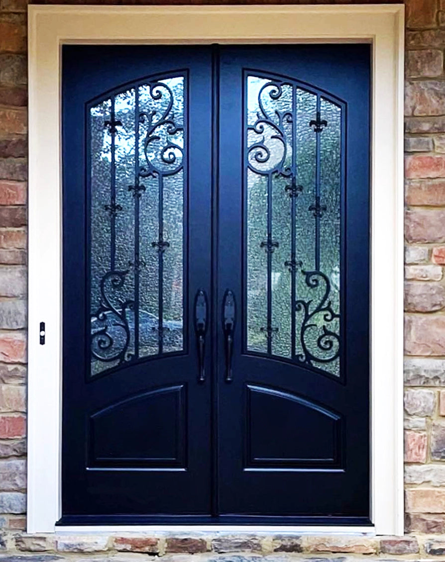 Iron Style Orleans Double Doors