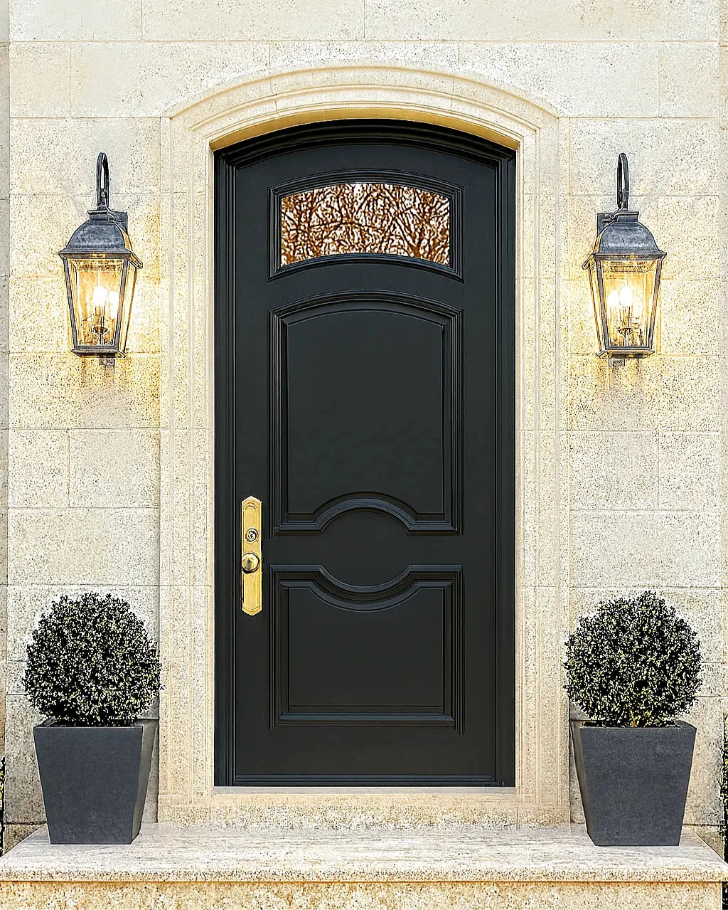 Elegant Modern French Single Door