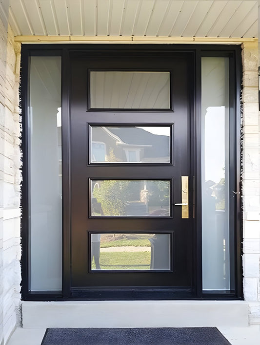 Modern 4 Lite Single Door