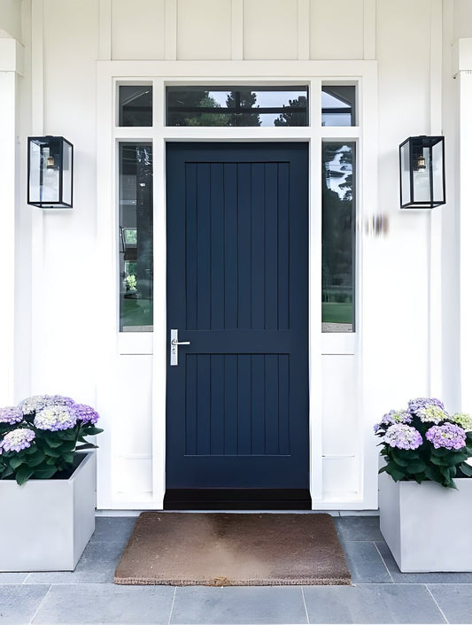 Solid Planked Single Door