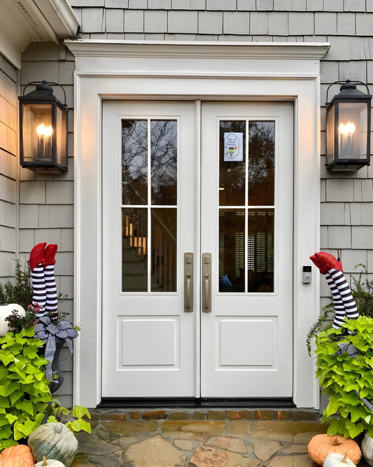 Modern French Farmhouse 4 Lite Double Doors