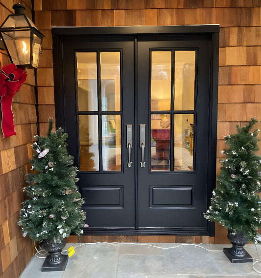 Classic French Farmhouse 4 Lite Double Doors