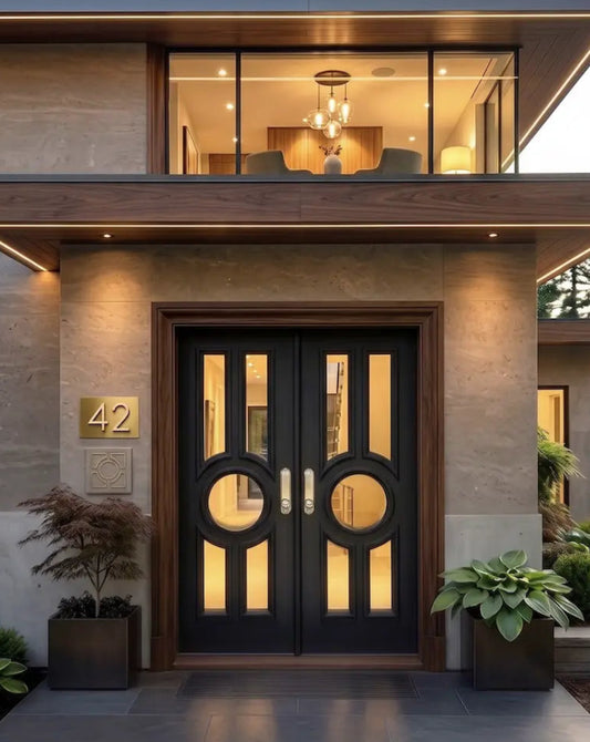 Contemporary Double Doors