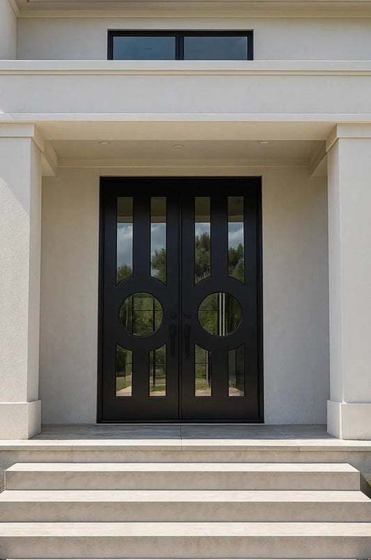Contemporary Double Doors for a Modern Home