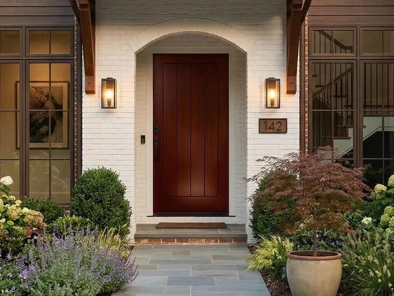 Solid Planked Single Door