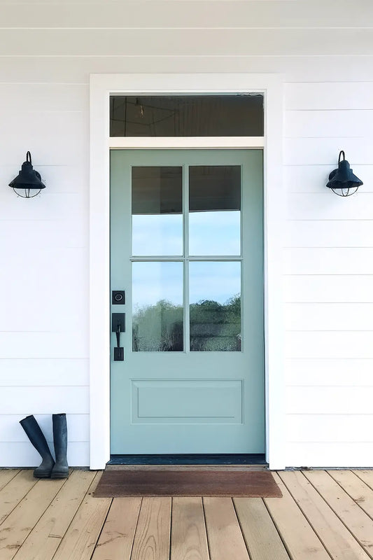 Classic French Farmhouse 4 Lite Single Door
