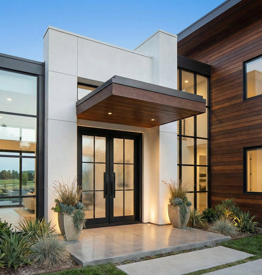 Factory French 6 Lite Double Doors