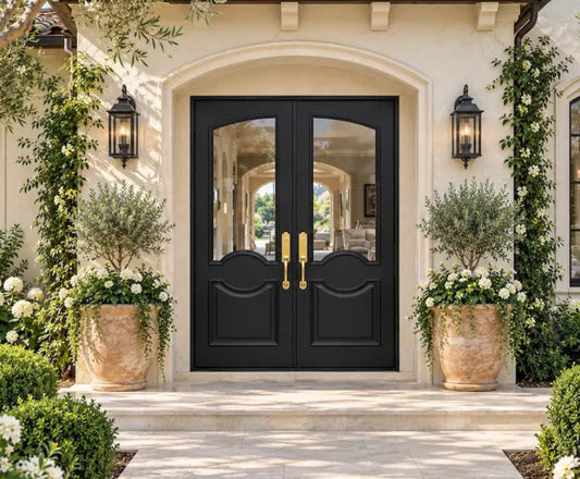 Neoclassical French Double Doors