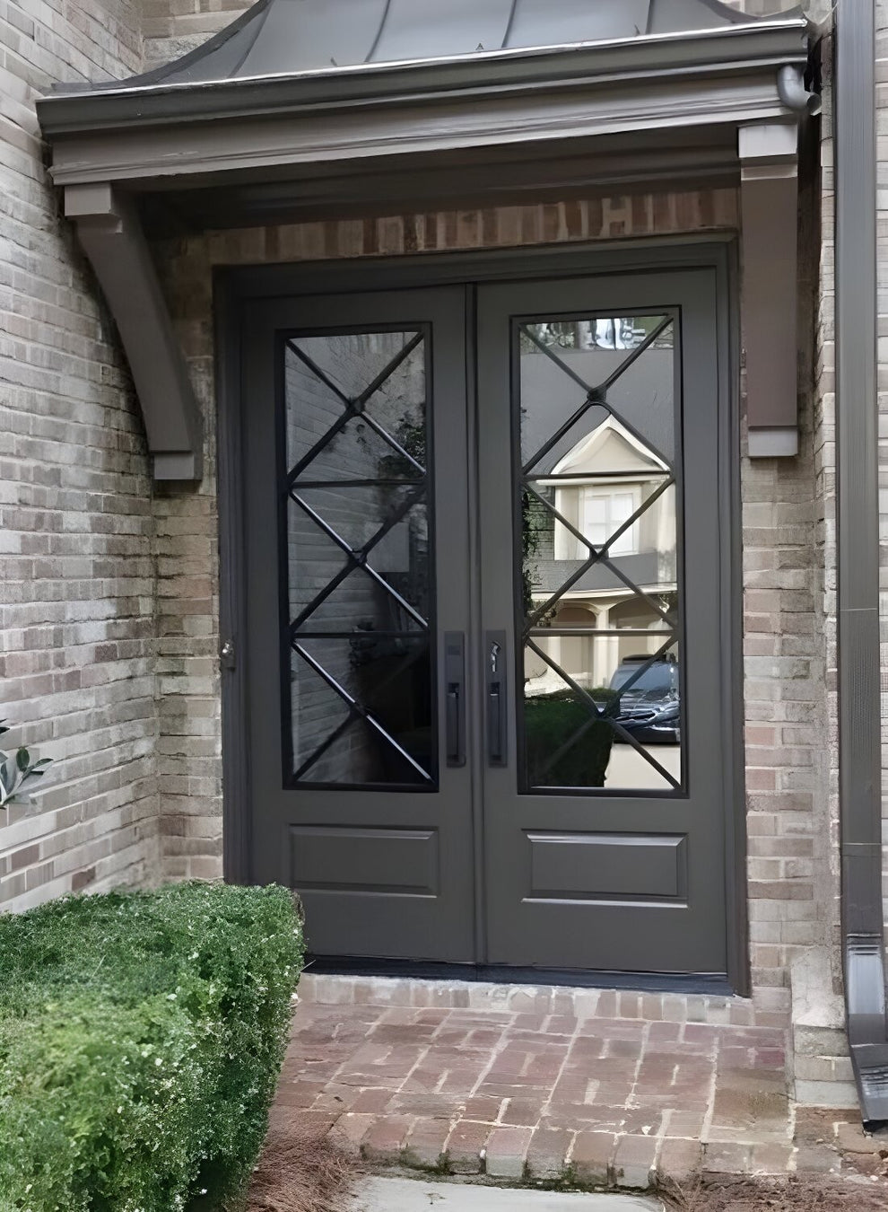 Custom Regency 3 Lite Double Entry Doors – Masterpiece Doors