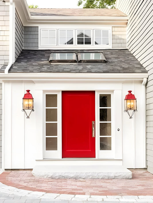 Solid Single Door with Applied Molding