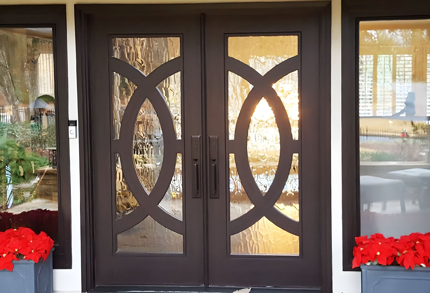 Modern Ring Double Doors